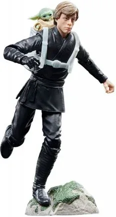 Figura hasbro star wars the black series luke skywalker & grogu