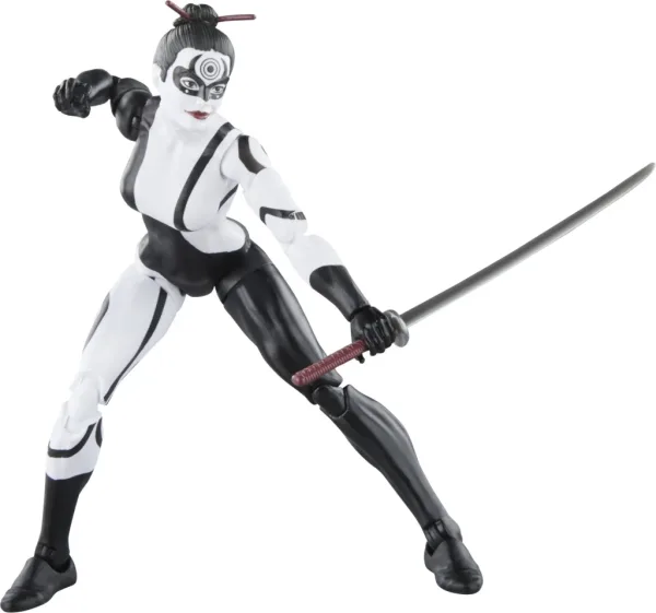 Figura hasbro marvel knights legends series build a figure mindless one bullseye