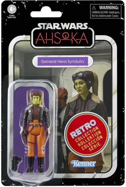 Figura hasbro star wars ahsoka retro collection general hera syndulla