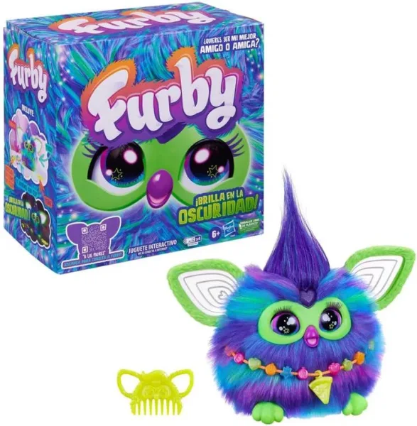 Juguete interactivo hasbro furby galaxy