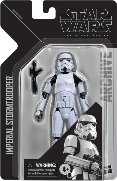 Figura hasbro star wars the black series imperial stormtrooper