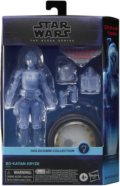 Figura hasbro star wars the black series holocomm collection bo - katan kryze