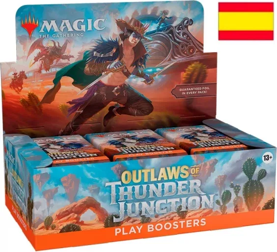 Juego de cartas magic the gathering outlaws of thunder junction play boosters español