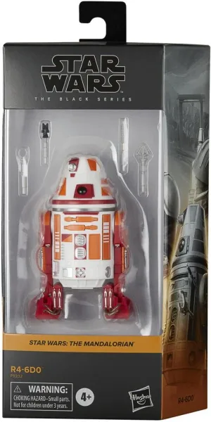 Figura hasbro star wars the mandalorian the black series r4 - 6d0