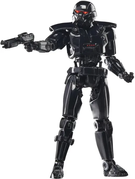 Figura hasbro star wars the mandalorian the vintage collection dark trooper