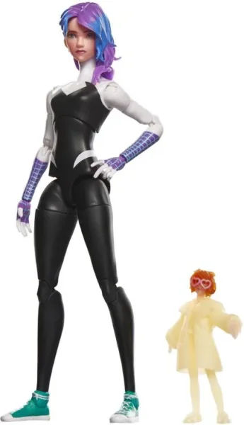 Figura hasbro marvel legends series spider - man across the spider - verse spider - gwen