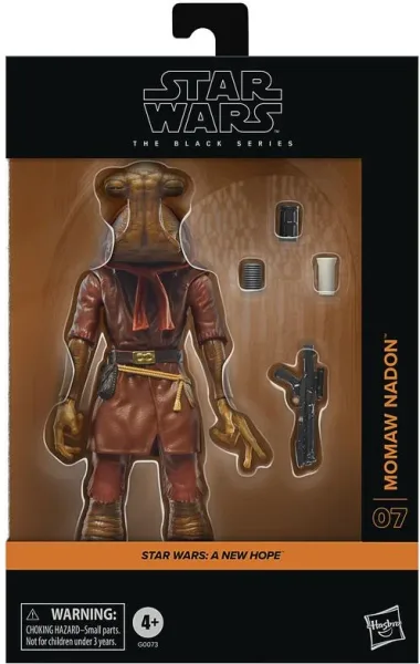 Figura hasbro star wars the black series a new hope momaw nadon