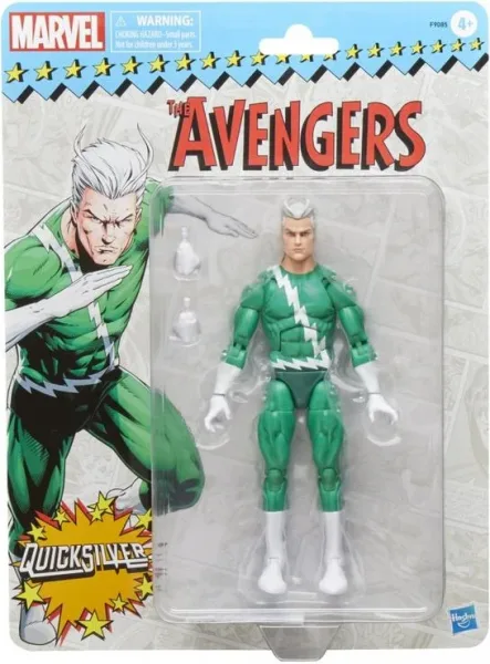 Figura hasbro marvel legends series the avengers quicksilver
