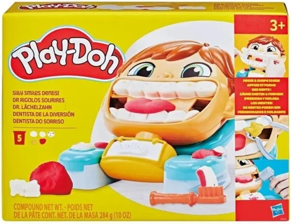 Juego hasbro play - doh silly smiles dentist