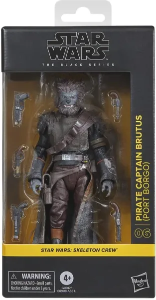 Figura hasbro star wars the black series pirate captain brutus (port borgo)