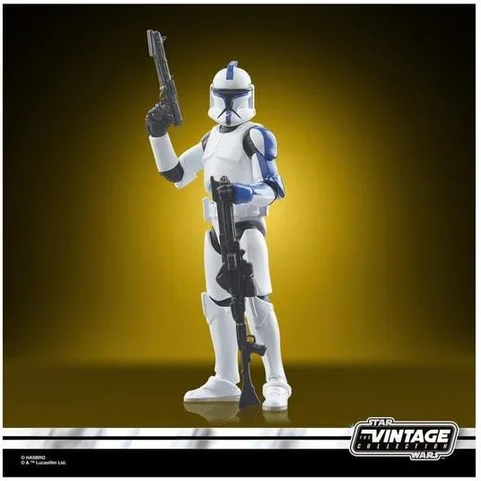 Figura hasbro star wars ahsoka clone trooper lieutenament