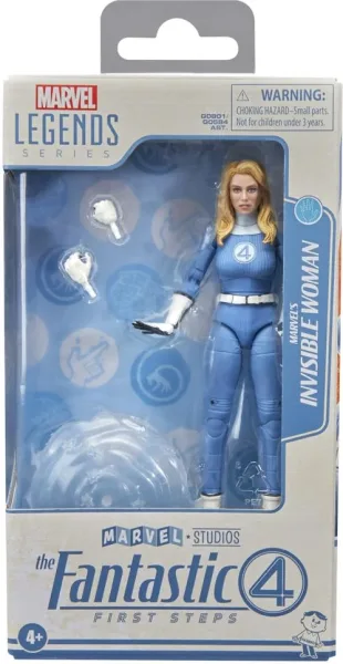 Figura hasbro marvel legends series los 4 fantasticos: primeros pasos mujer invisible
