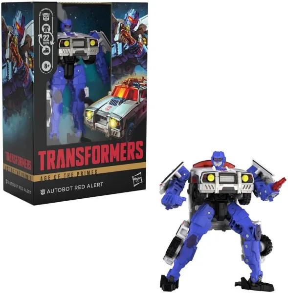 Figura hasbro transformers age of the primes autobot red alert