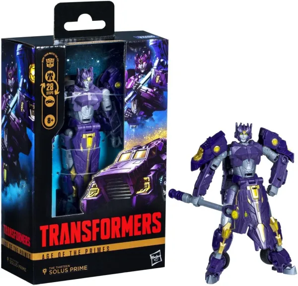 Figura hasbro transformers age of the primes the thirteen solus prime