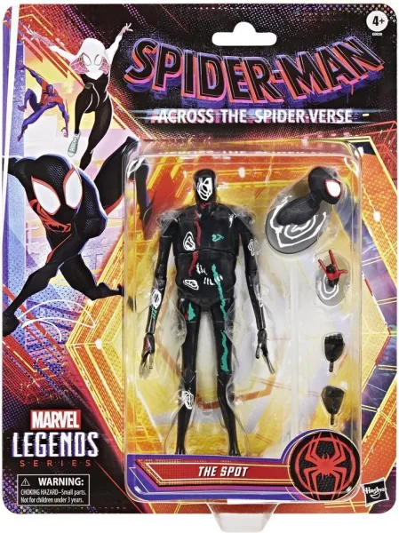 Figura hasbro marvel legends series spider - man across the spider - verse the spot