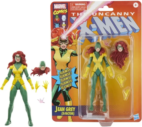 Figura hasbro marvel comics the uncanny x - men jean grey (x - factor)