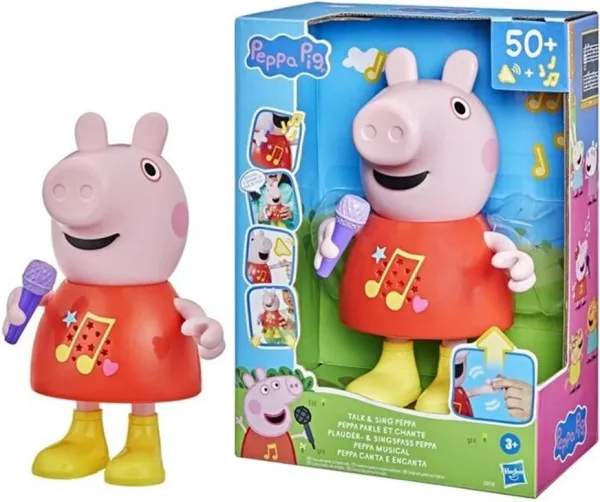 Muñeca hasbro peppa pig musical