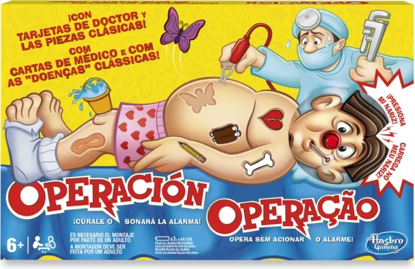 Juego hasbro classic operation refresh