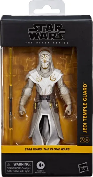 Figura hasbro star wars the black series the clone wars jedi temple guard