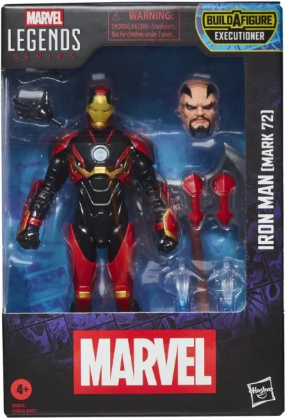 Figura hasbro marvel legends series iron man (mark 72)