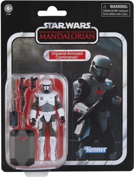 Figura hasbro star wars the mandalorian imperial armored commando