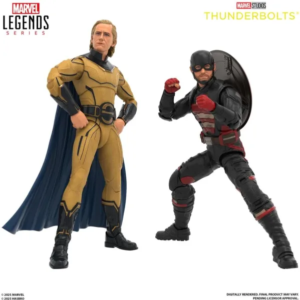 Figura hasbro marvel studios thunderbolts marvel legends series john f walker & sentry 15cm