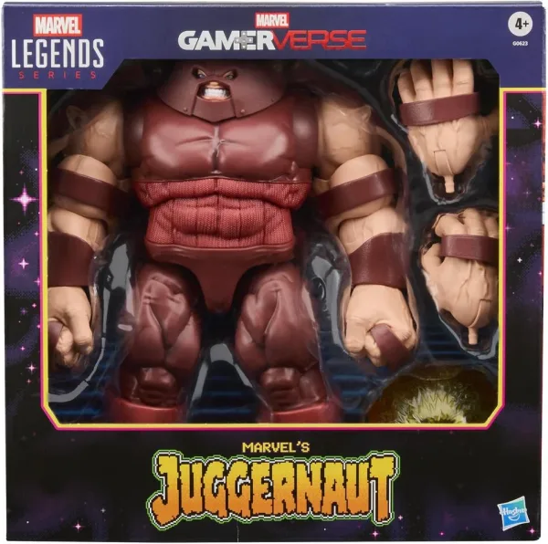 Figura hasbro marvel legends series gamerverse juggernaut