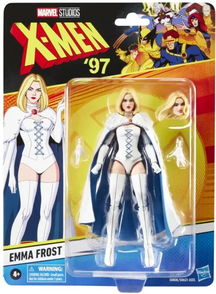 Figura hasbro marvel x - men '97 emma frost
