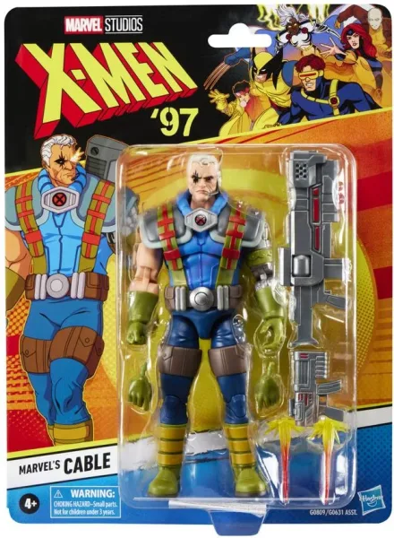 Figura hasbro marvel x - men '97 marvels cable