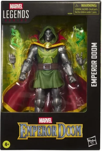 Figura hasbro marvel legendes series los cuatro fantásticos emperor doom