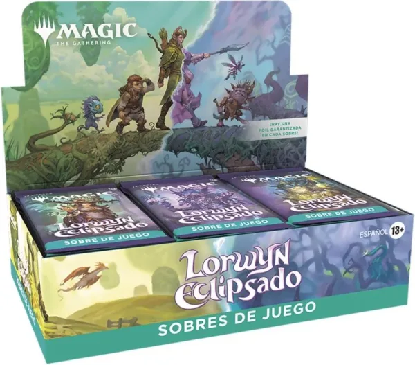 Magic the gathering lorwyn eclipsed play boosters español 30 unidades