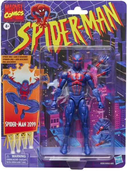 Figura hasbro marvel comics spider - man 2099
