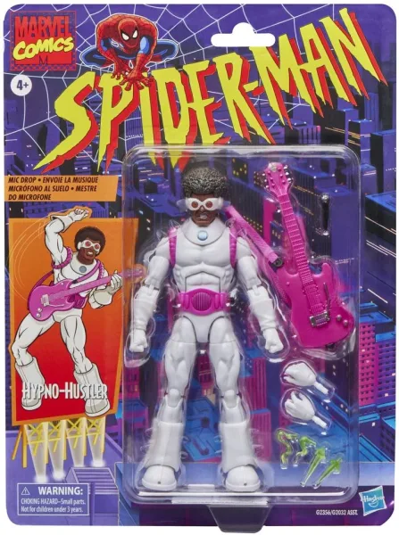 Figura hasbro marvel comics spider - man hypno - hustler