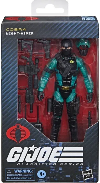 Figura hasbro g.i. joe classified series night - viper