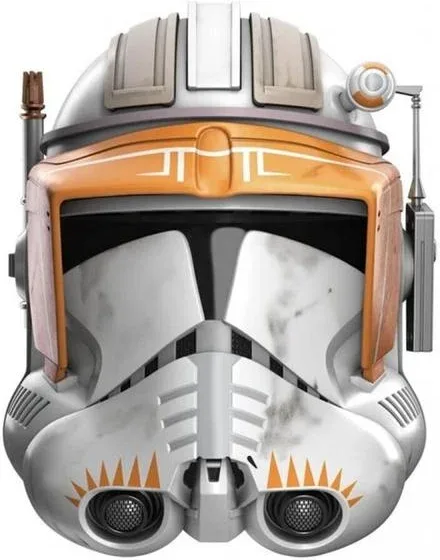 Replica hasbro star wars black series clone commander cody electronic helmet