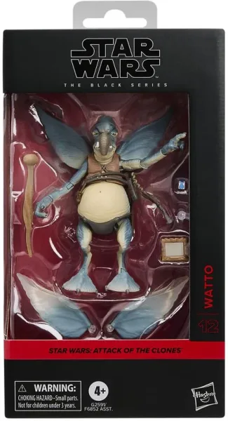 Figura hasbro star wars the black series attack of the clones watto