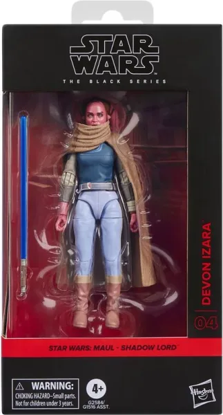 Figura hasbro star wars the black series maul shadow lord devon izara