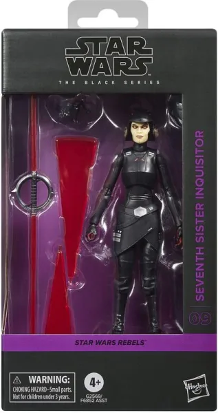 Figura hasbro star wars rebels the black series seventh sister inquisitor