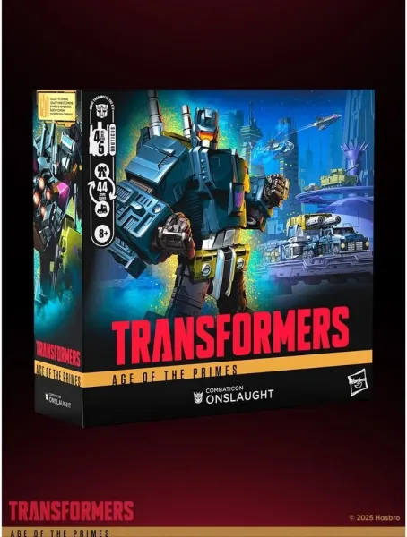 Figura hasbro transformers age of the primes combaticon onslaught