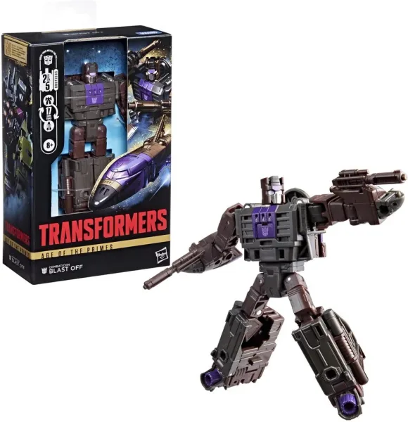 Figura hasbro transformers age of the primes combaticon blast off