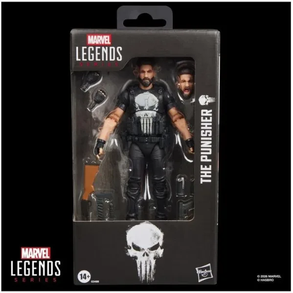 Figura hasbro marvel legends series the punisher