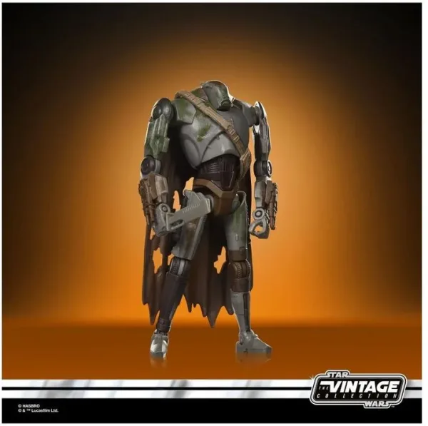 Figura hasbro star wars the mandalorian and grogu mercenary droid