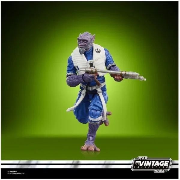 Figura hasbro star wars the mandalorian and grogu zeb orrelios (new republic pilot)