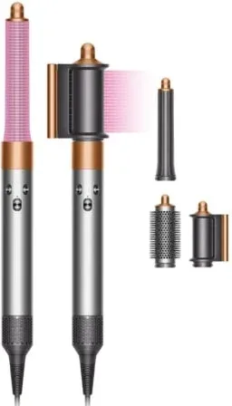 Rizador y Secador para pelo Dyson Airwrap Long Origin/ Plata