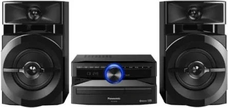 Microcadena con Bluetooth Panasonic SC-UX100E-K/ 300W/ Negro