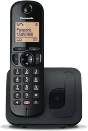 Teléfono Inalámbrico Panasonic KX-TGC250SPB/ Negro