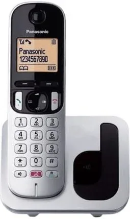 Teléfono Inalámbrico Panasonic KX-TGC250SPS/ Plata