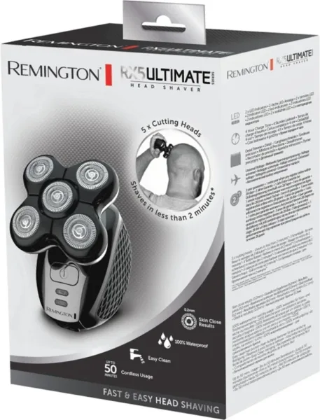 Afeitadora de cabeza remington ultimate series rx5 xr1500