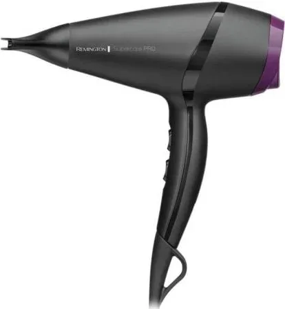 Secador Remington SuperCare Pro 2100 AC7100/ 2100W/ Iónico/ Negro y Lila