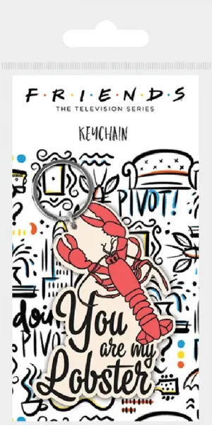 Llavero pyramid friends you are my lobster